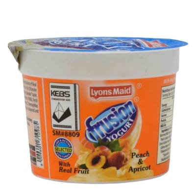 Lyons Maid Frusion Peach And Apricot 100ml