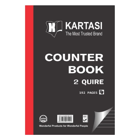 Kartasi 2Quire Counter Book A4