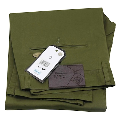 Khaki Xmas Pant For Men Size 32 Green