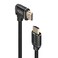 Promate HDMI Cable, High-Speed 90 Degree Right-Angle 4K HDMI 3M Cable with 3D Video Support and 24K Gold Plated Connectors for HDTV&rsquo;s Projectors, Computers, LED TV, and game consoles, ProLink4K1-300