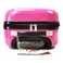 Reflection 4 Wheel Hard Casing Cute Cat Printed Luggage Trolley Pink 41cm