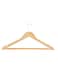 Honey Can Do 4-Piece Hanger Set Brown