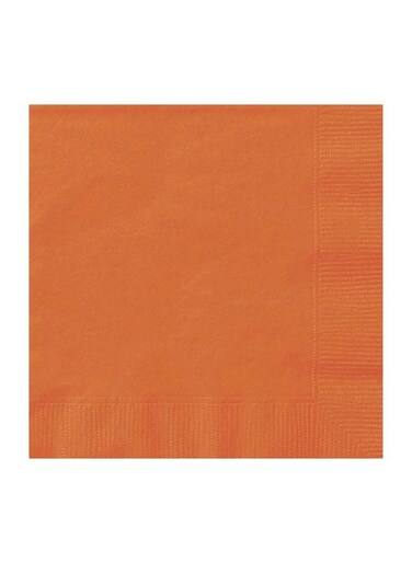 Party Time 24-Piece Paper Napkin Orange