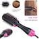 althiqahkey 2 In 1 Multifunctional Hair Dryer Volumizer Rotating Hot Hair Brush Curler Roller Rotate Styler Comb Styling Curling Iron