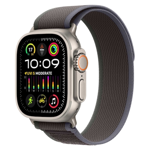 Apple Ultra 2 LTE 49mm Titanium Blue And Black Trail Loop Small/Medium