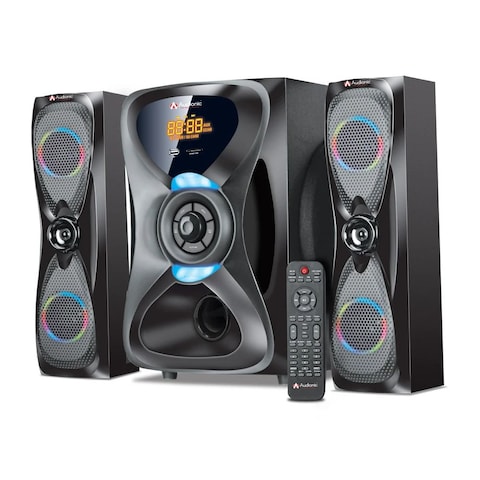 Audionic Rainbow R30 Bluetooth 2.1Ch Multimedia Speaker Black &amp; Blue