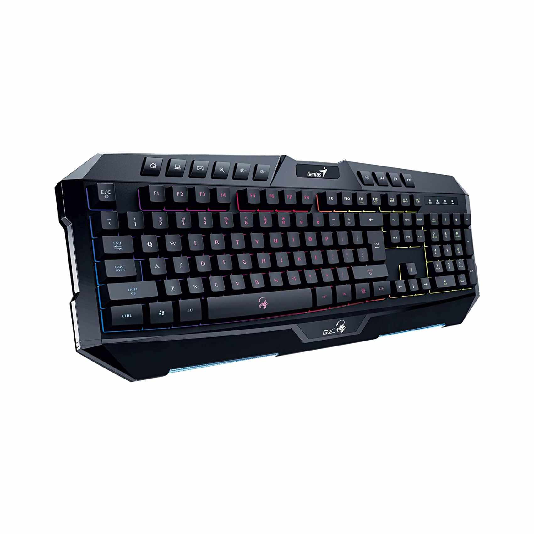 Genius K220 GX Wired Gaming Keyboard Black