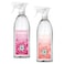 Method Antibacterial All Purpose Wild Rhubarb 828ml With Antibacterial All Purpose Peach Blossom Cleaner  Spray 828ml