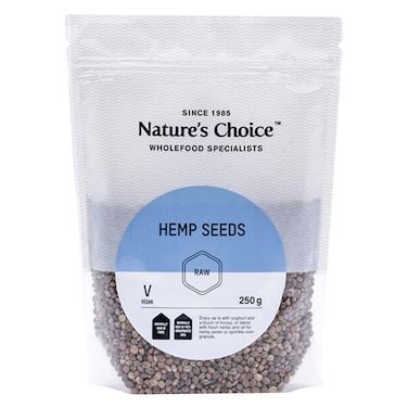 Nature&#39;s Choice Hemp Seeds 250g