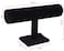 Generic Black Velvet Bracelet Chain Watch T-Bar Rack Jewelry Hard Display Stand Holder