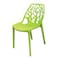 Jilphar Furniture Polypropylene Dining Chairs, Green- JP1038C