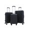 STARLIFE 3 Piece ABS Hard side Trolley Luggage Set Spinner Wheels with Number Lock