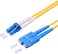 DKURVE&reg; LC to SC Singlemode Duplex Fiber Optic Cable (9/125) 20M