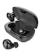 Wireless In-Ear Earbuds With Charging Dock Black