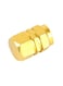 Generic 4-Piece Hexagon Shaped Tire Valve Stem Cap