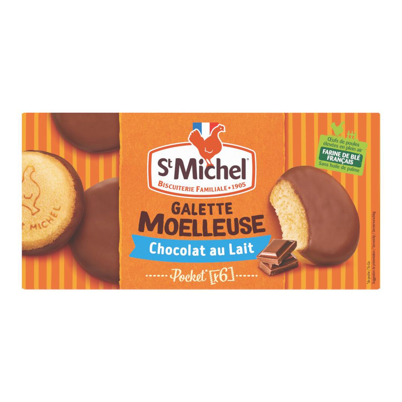 St Michel Milk Chocolate Soft Cake 180g