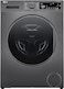 LG Front Load Full Automatic Washing Machine, 8 kg, F2T2TYM1S, Black