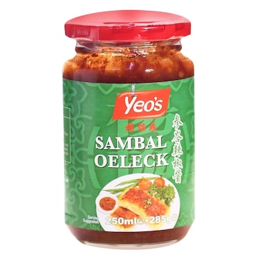 Yeo&#39;S Sambal Oeleck Sauce 250Ml