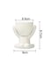 Generic Ceramic Succulent White Plant Pot Creative Human Shaped Small Cactus Pots Flower Pots Mini Plant Planters For Desktop Usage Home Decoration, Man 2