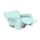 In House Velvet Classic Recliner Chair - Light Turquoise - NZ10