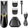 Kemei Professional Body Hair Trimmer For Men &amp; Women, KM-3208, With LED Light, USB Fast Charging &amp; Ceramic Blade Heads, Waterproof Wet/Dry, Suitable For Body Private Part Shaving