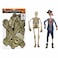 Haunted House Assorted Scary Skeleton Multicolour 5ft Pack of 2