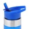 Biggdesign Dogs Tritan Flask, Robust, Easy to Clean, Leak proof Lid, 650 ml, Blue