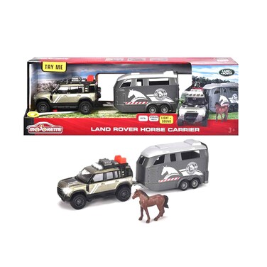 Majorette Land Rover Horse Carrier