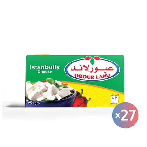 عبورلاند جبنة اسطنبولي - 250 جرام - 27 عبوة