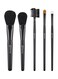 Flormar 5-Pieces Makeup Brush Set Black