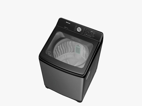 Hisense 20kg Top Loading Washing Machine, Titanium Grey, WT3T2023UT