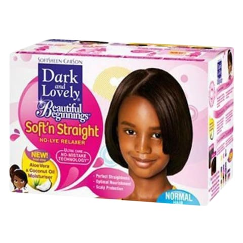 Dark And Lovely Beautiful Scalp Care Normal Relaxer Fine Kit