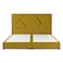 In House Janwa Velvet Bed Frame - Single - 200x100 cm - Gold