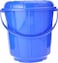 Royalford Plastic Bucket With Lid, 25 Liter, Blue