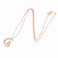 Aiwanto Necklace Women's Neck Chain Necklace Golden Beautiful Pendant Necklace