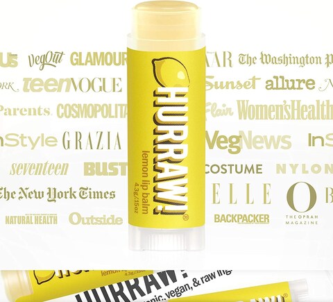 Hurraw! Lemon Lip Balm