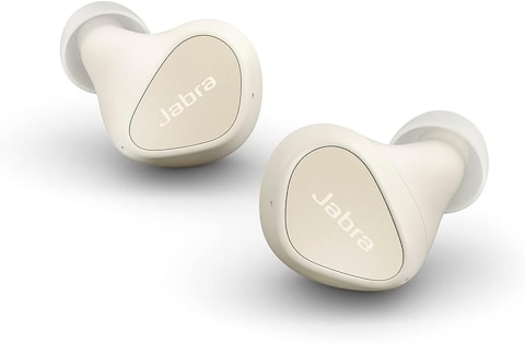 Jabra Elite 4,Light Beige ANC wireless earbuds