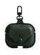 AirPods Pro 2 Case Leather Case Cover with Keychain Compatible with Apple AirPods Pro 2nd Generation 2022 Dark Green
