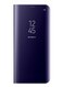 Generic - Clear View Stand Flip Case Cover For Samsung Galaxy S8 Plus Purple