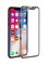 iPhone X Screen Protector [Anti-Scratch] iPhone 10 Tempered Glass 3D Full Coverage Film HD Clear Cover Bubble Free Screen Protector for iPhone X/10 (Black)