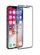 iPhone X Screen Protector [Anti-Scratch] iPhone 10 Tempered Glass 3D Full Coverage Film HD Clear Cover Bubble Free Screen Protector for iPhone X/10 (Black)