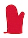 Non-Slip Kitchen Oven Gloves, Red