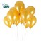SAPU GuassLee 100 ct Gold Balloon 10 (Latex Helium Balloons for Wedding Birthday Party Festival Christmas Decorations)