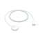 Apple Magnetic Fast Charger With USB-C Cable For Watch Series 7 White 1m