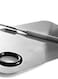 Cosmetic Make Up Palette With Spatula Tool Silver/Black