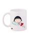 Bp Anime Chibi Maruko Chan Printed Mug White/Black/Red Standard Size