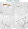 2-Tier Countertop Fruit Basket Storage, Vegetable Rack Bread Display Stand for Kitchen, Black