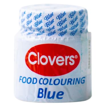 Clovers Food Colour Powder Blue 10g