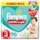 حفاضات بامبرز كلوت للعناية المميزة, مقاس 3, 6-11 كجم, 96 حفاضة كلوت