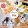 Lavish [100-Unit] Disposable Food Cover Elastic Plastic Wrap Fresh Food Storage Bags